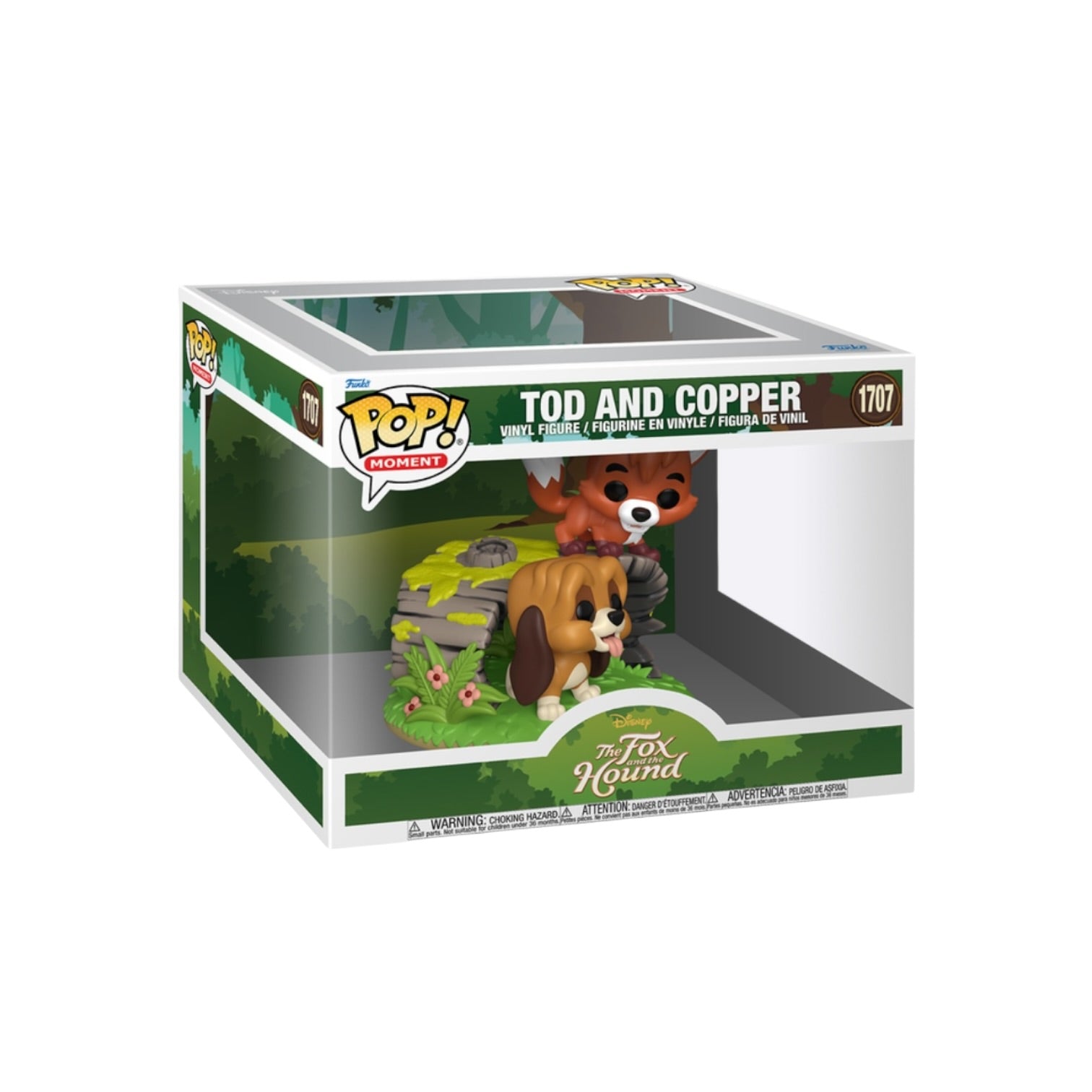 Tod and Copper #1707 Funko Pop! Moment - The Fox and the Hound - PREORDER