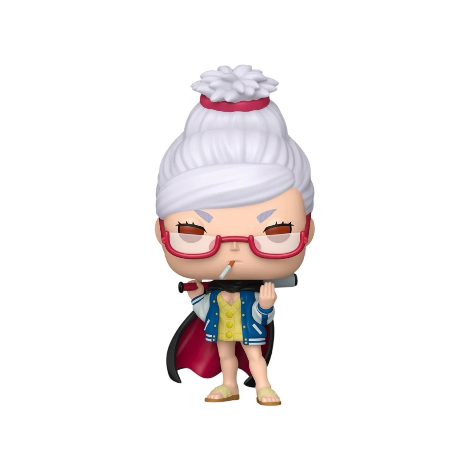 Funko Pop! vinyl figure with a white beanie and red glasses on a white background