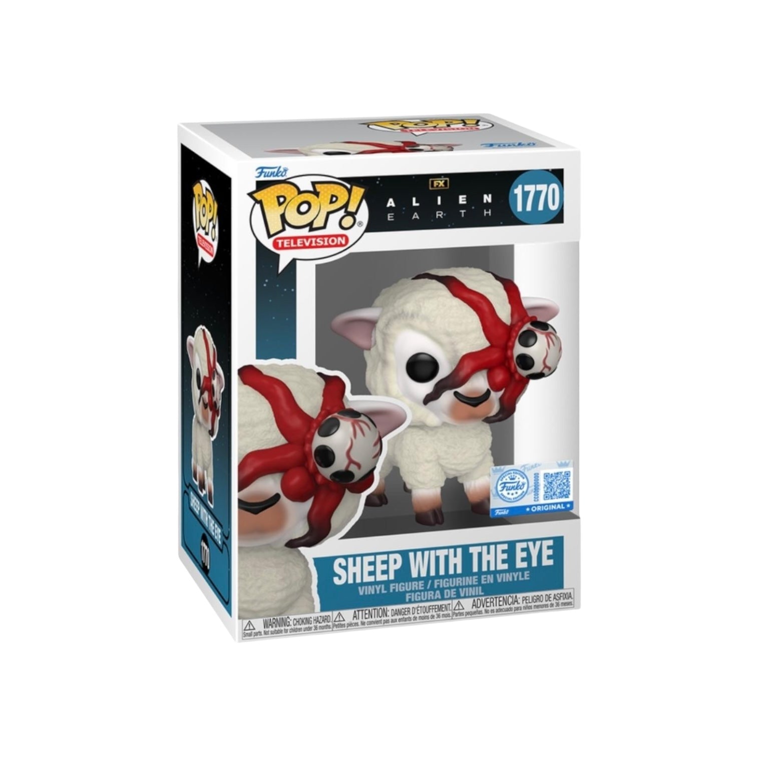 Sheep with the Eye #1770 Funko Pop! - Alien: Earth - Funko Exclusive Box