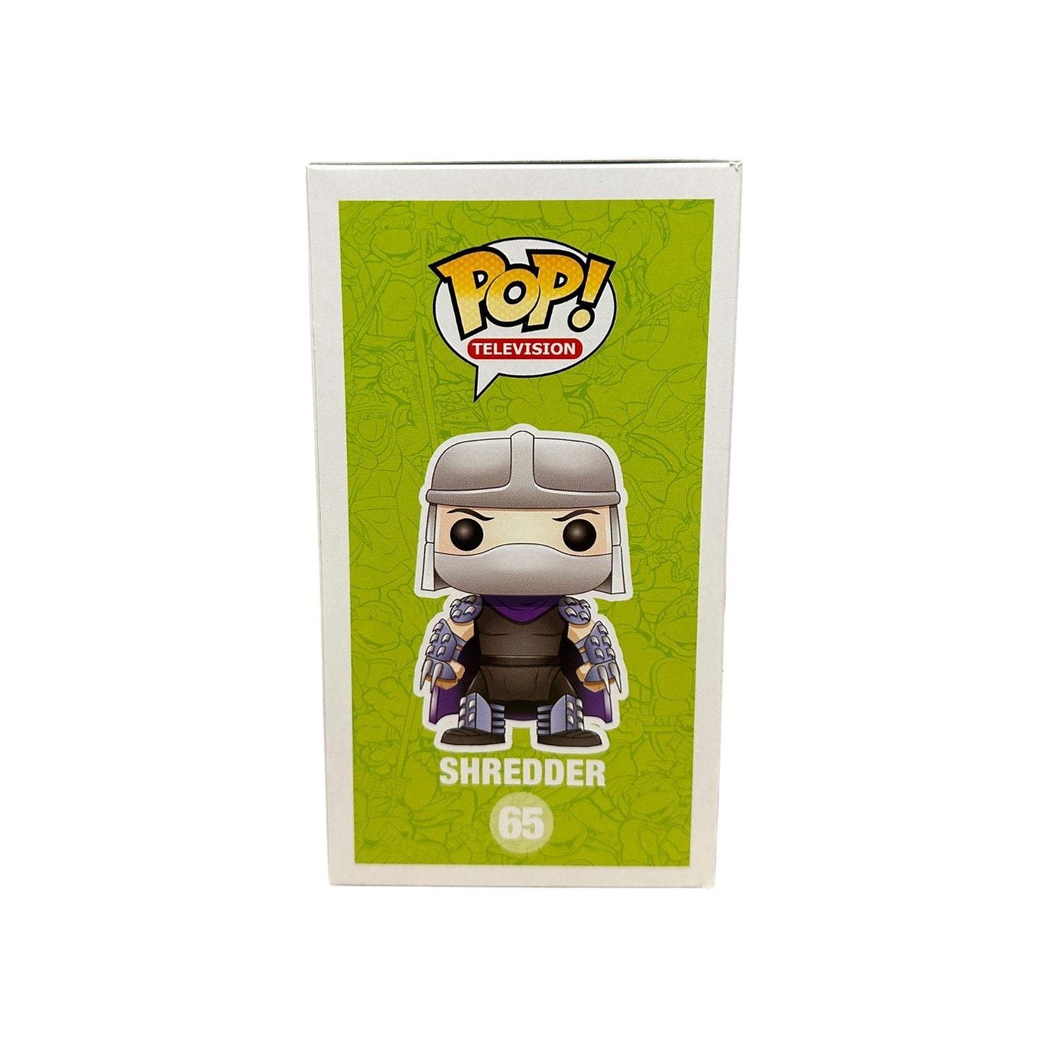 Funko Pop! Shredder figure packaging on a white background