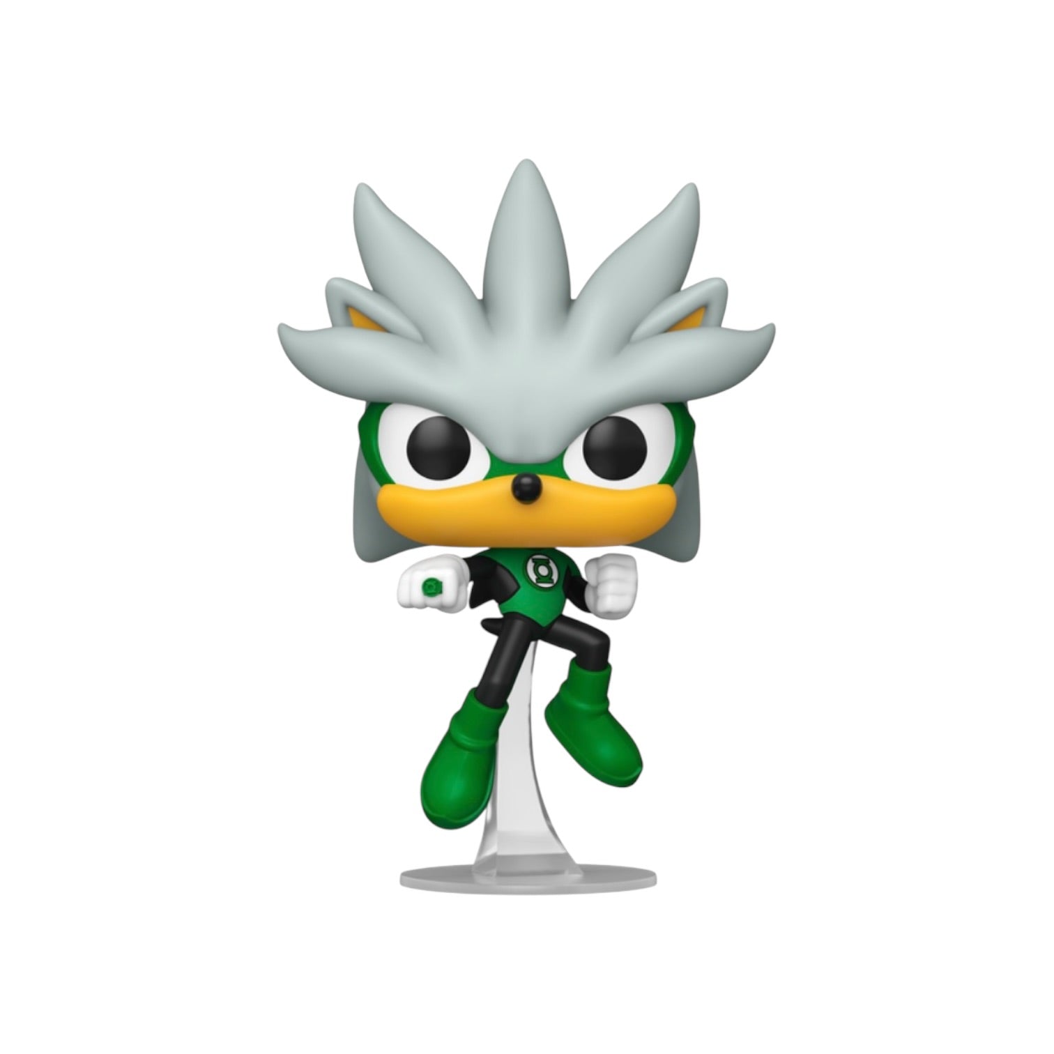 Silver as Green Lantern #592 Funko Pop! - DC X Sonic the Hedgehog - Funko Exclusive Figure