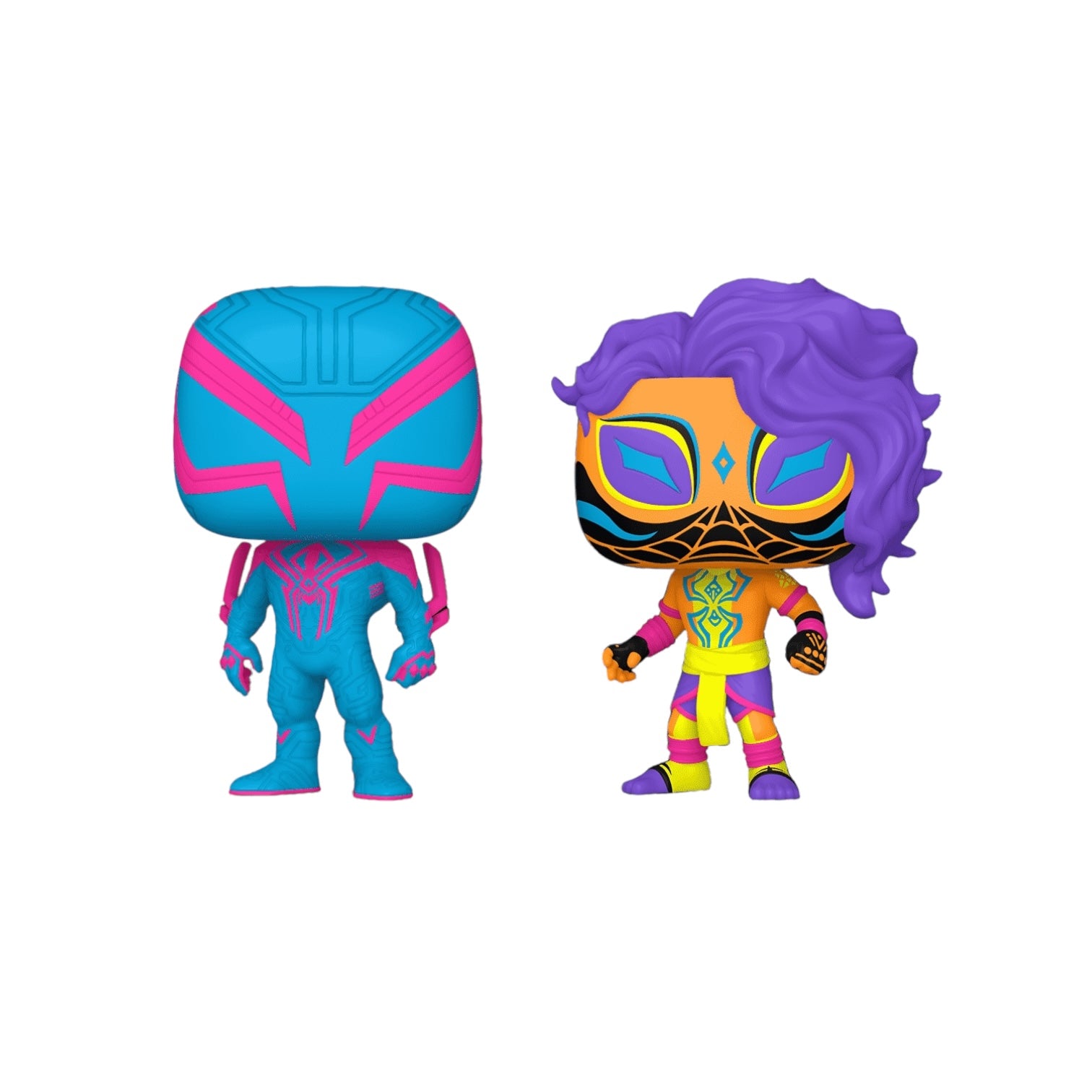 Spider-Man 2099 & Spider-Man India 2 Pack Funko Pop! - Target Exclusive out of box