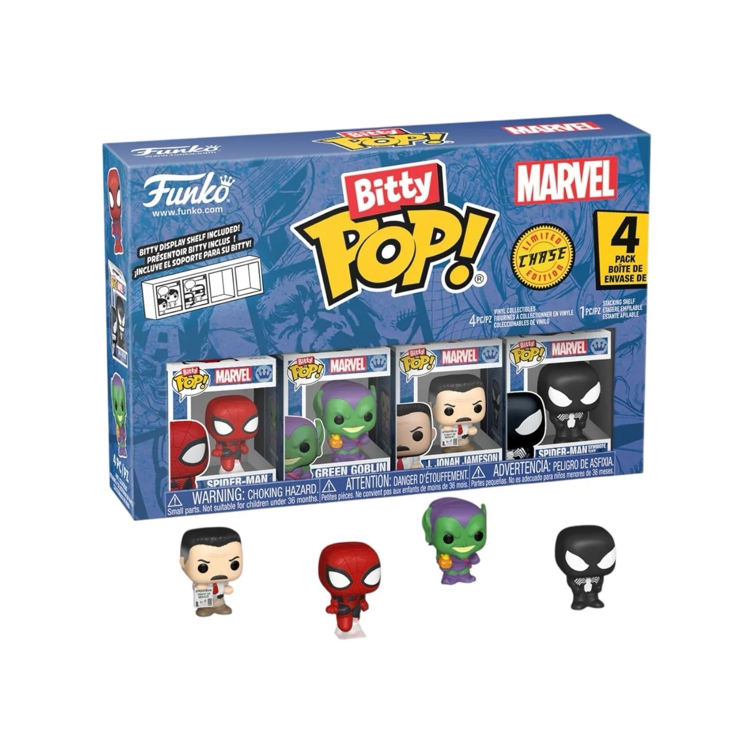Spider-man Funko 4 Pack Bitty Pop - Marvel
