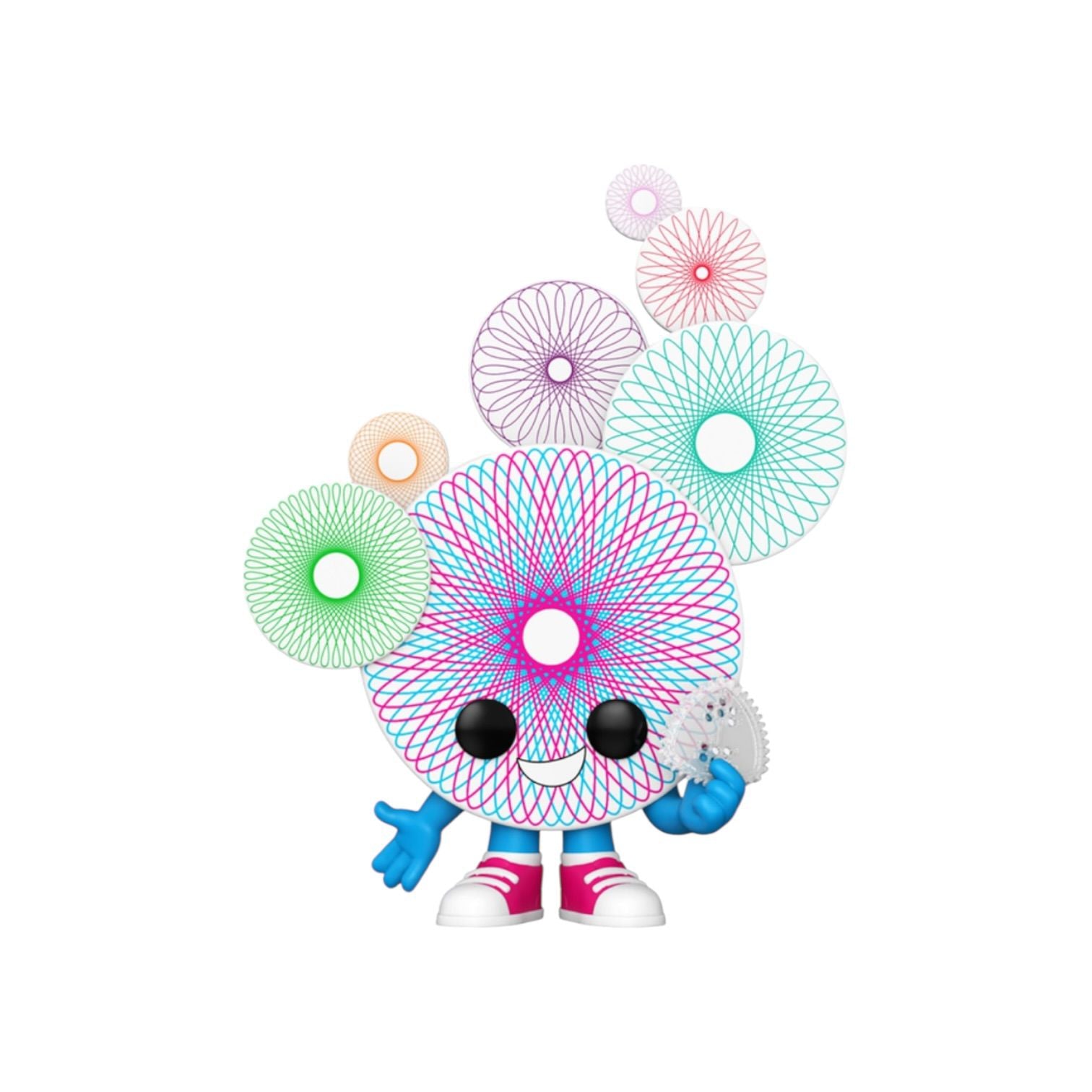 Spirograph 171 Funko Pop out of packaging on a white background