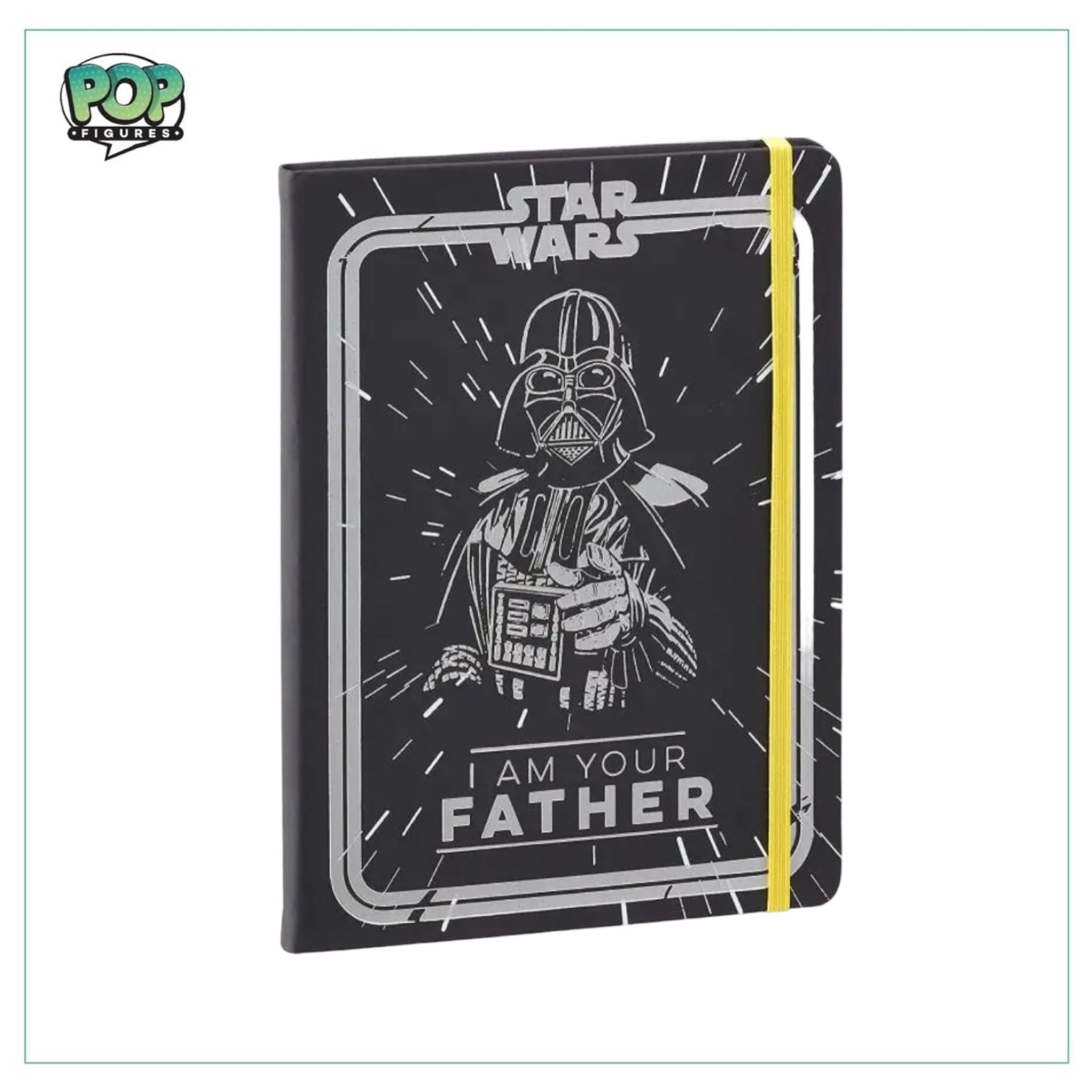 Star Wars notebook featuring the iconic phrase "I Am Your Father," perfect for fans and collectors alike.
