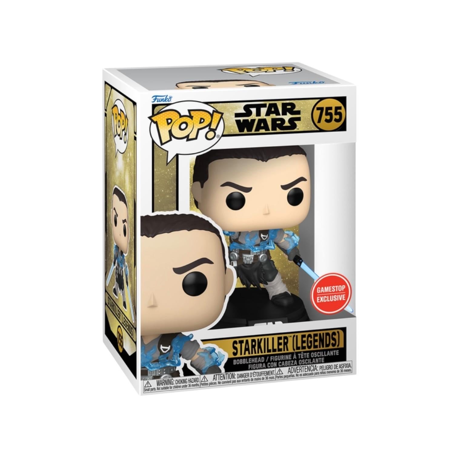Starkiller (Legends) #755 Funko Pop! - Star Wars: Gaming Greats - GameStop Exclusive Box