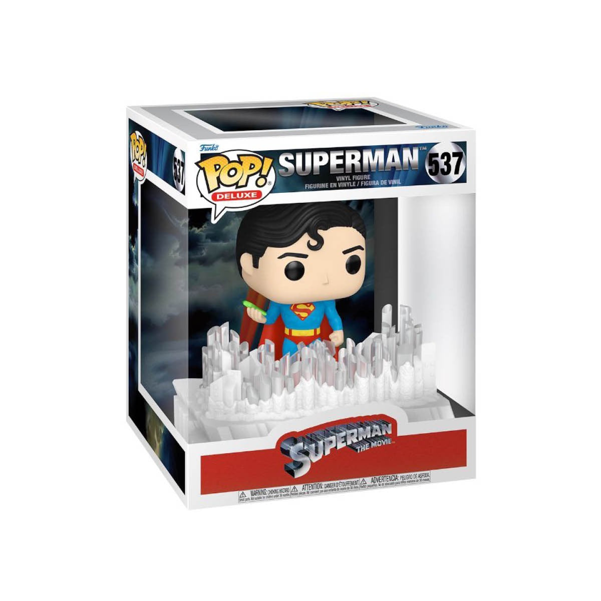 Superman in his super hero attire approxiamately 6 " tall