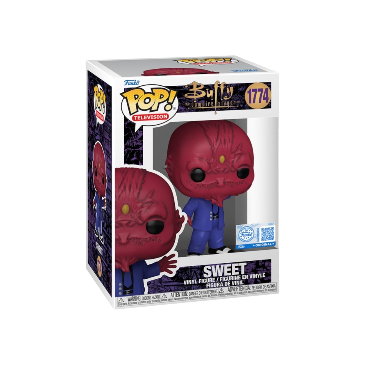 Sweet #1774 Funko Pop! - Buffy the Vampire Slayer - Funko Exclusive Box