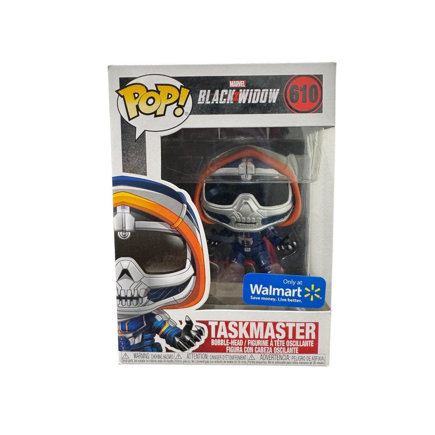Taskmaster Black Widow Marvel Funko Pop! Walmart Exclusive