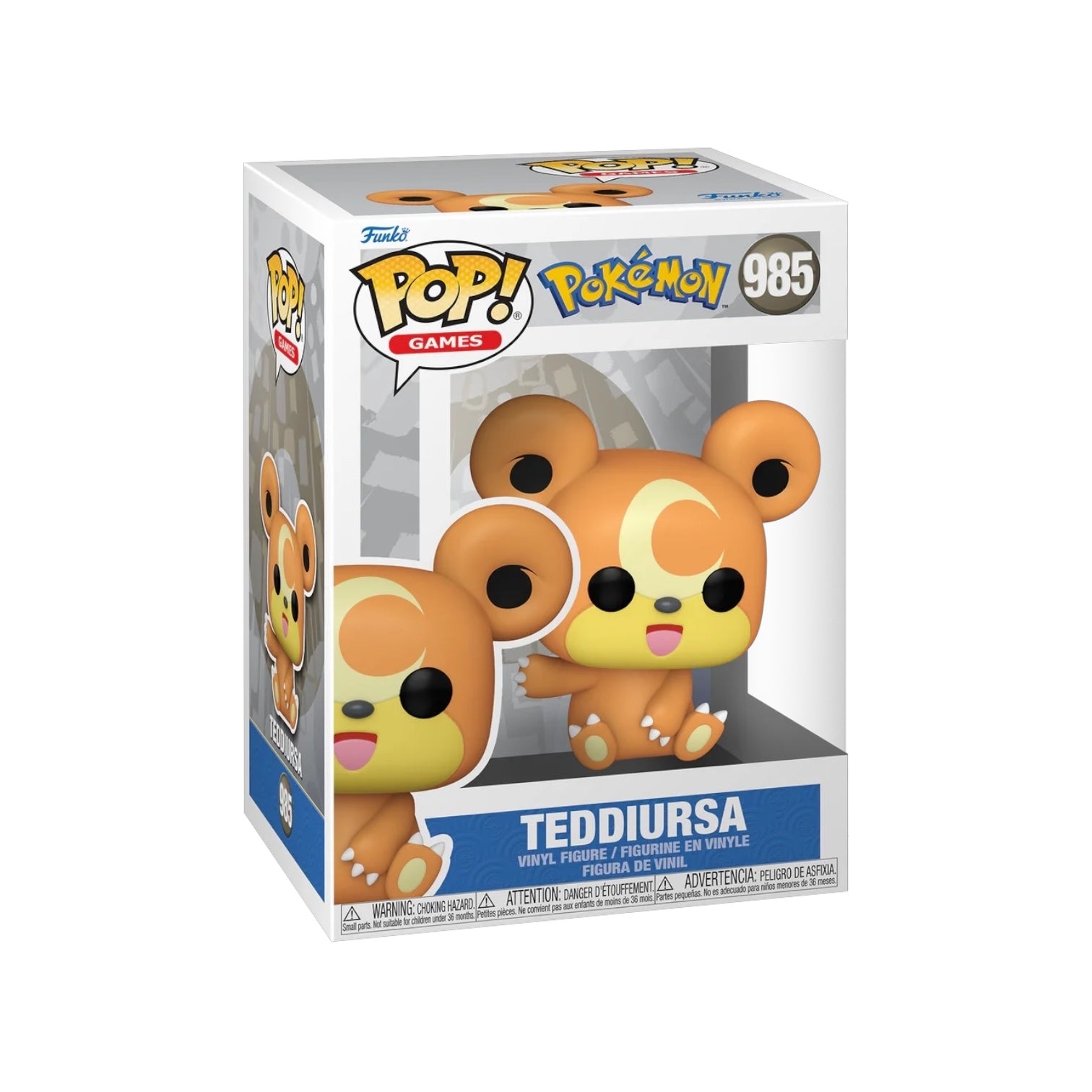Teddiursa Pokemon Funko Funko Pop!