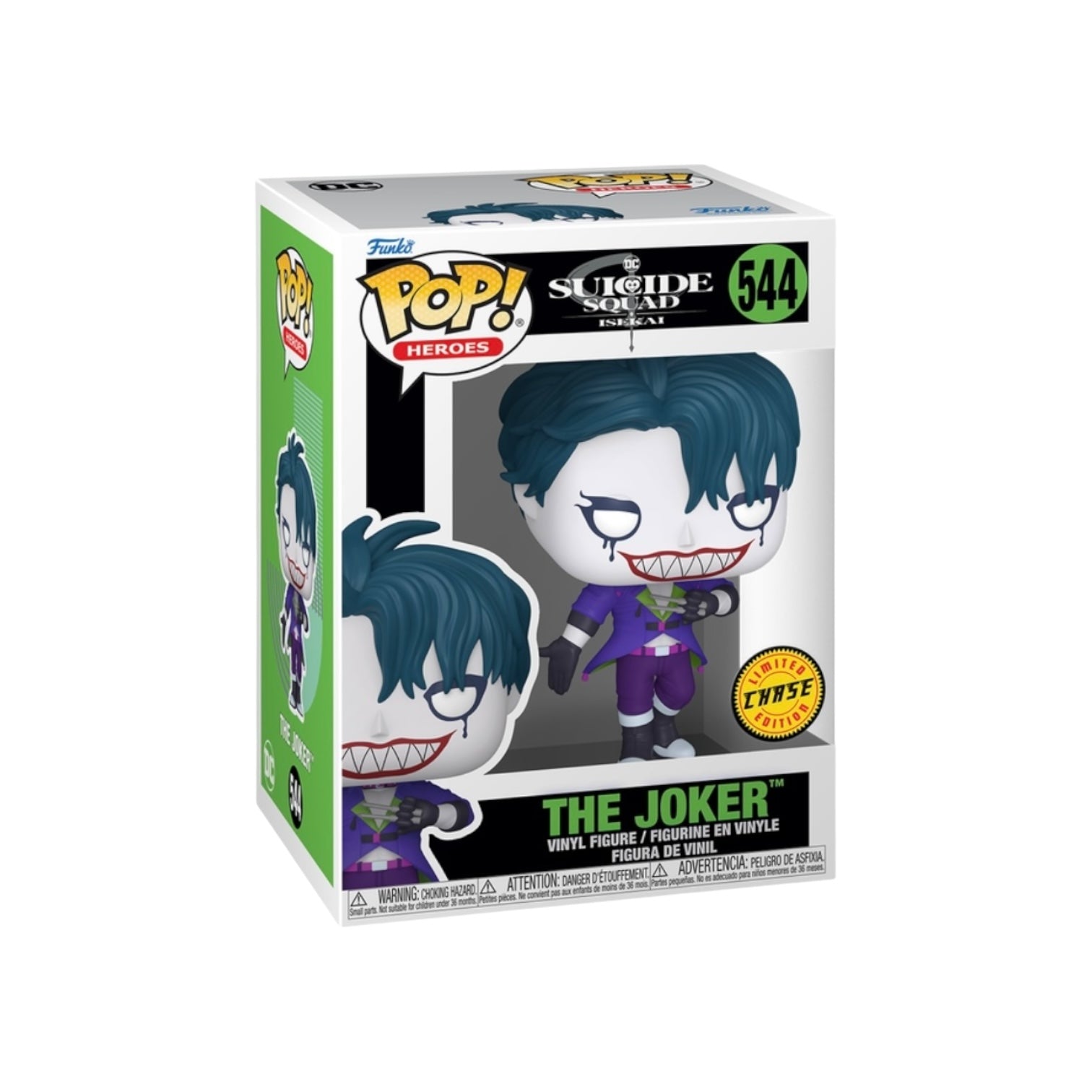 The Joker Chase Funko Pop Box