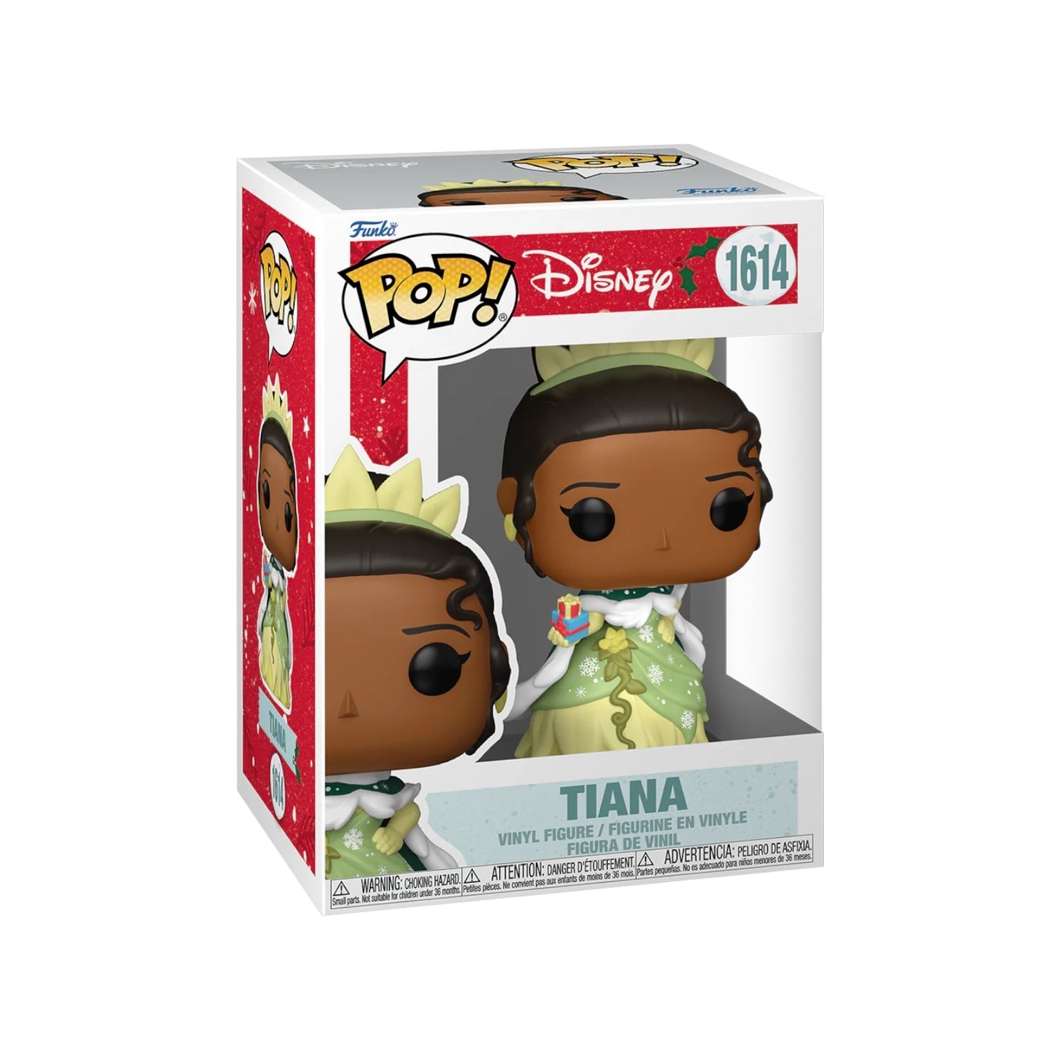 Funko Pop! Disney Tiana vinyl figure in packaging on a white background