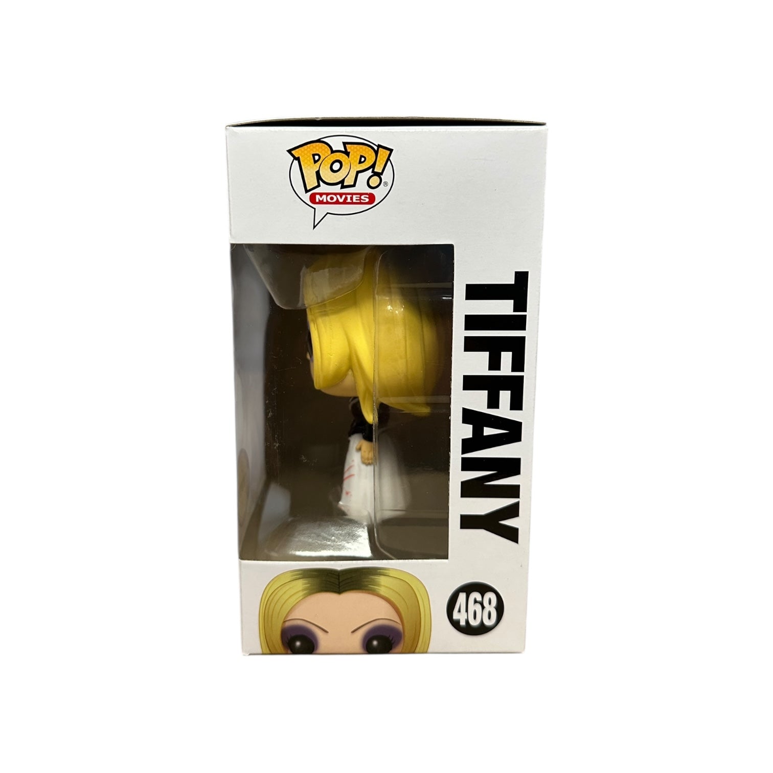 Pop! Movies Tiffany figure in packaging with visible branding