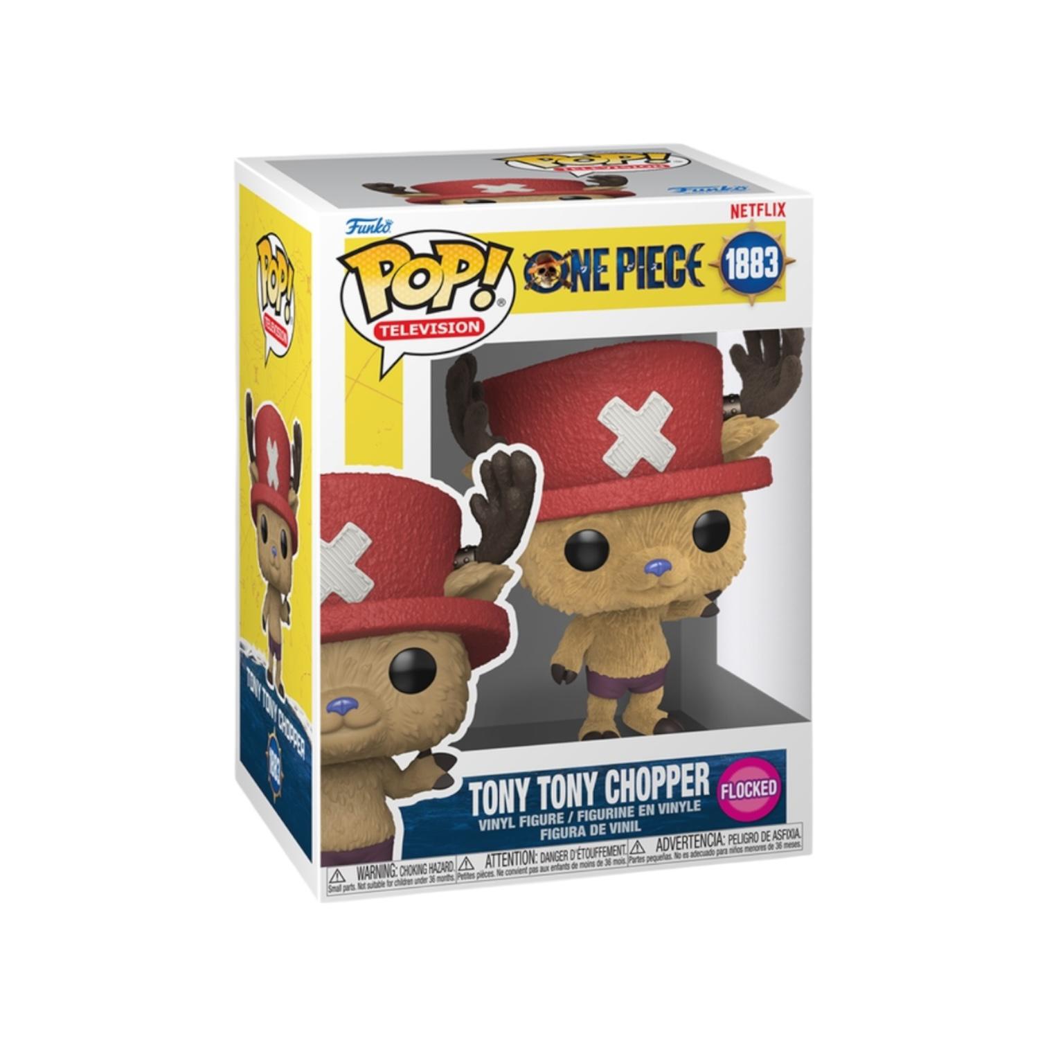Funko Pop! vinyl figure packaging featuring Tony Tony Chopper from One Piece on a white background