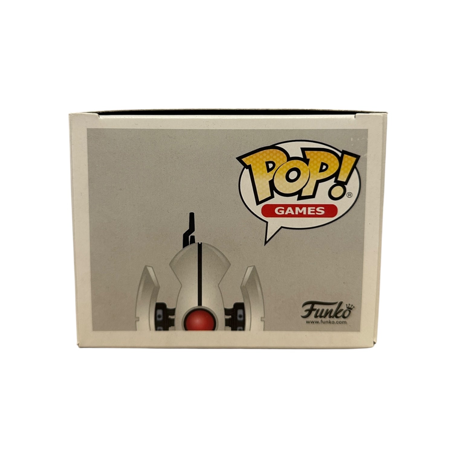 Funko Pop! Games box with toy figure silhouette on a white background