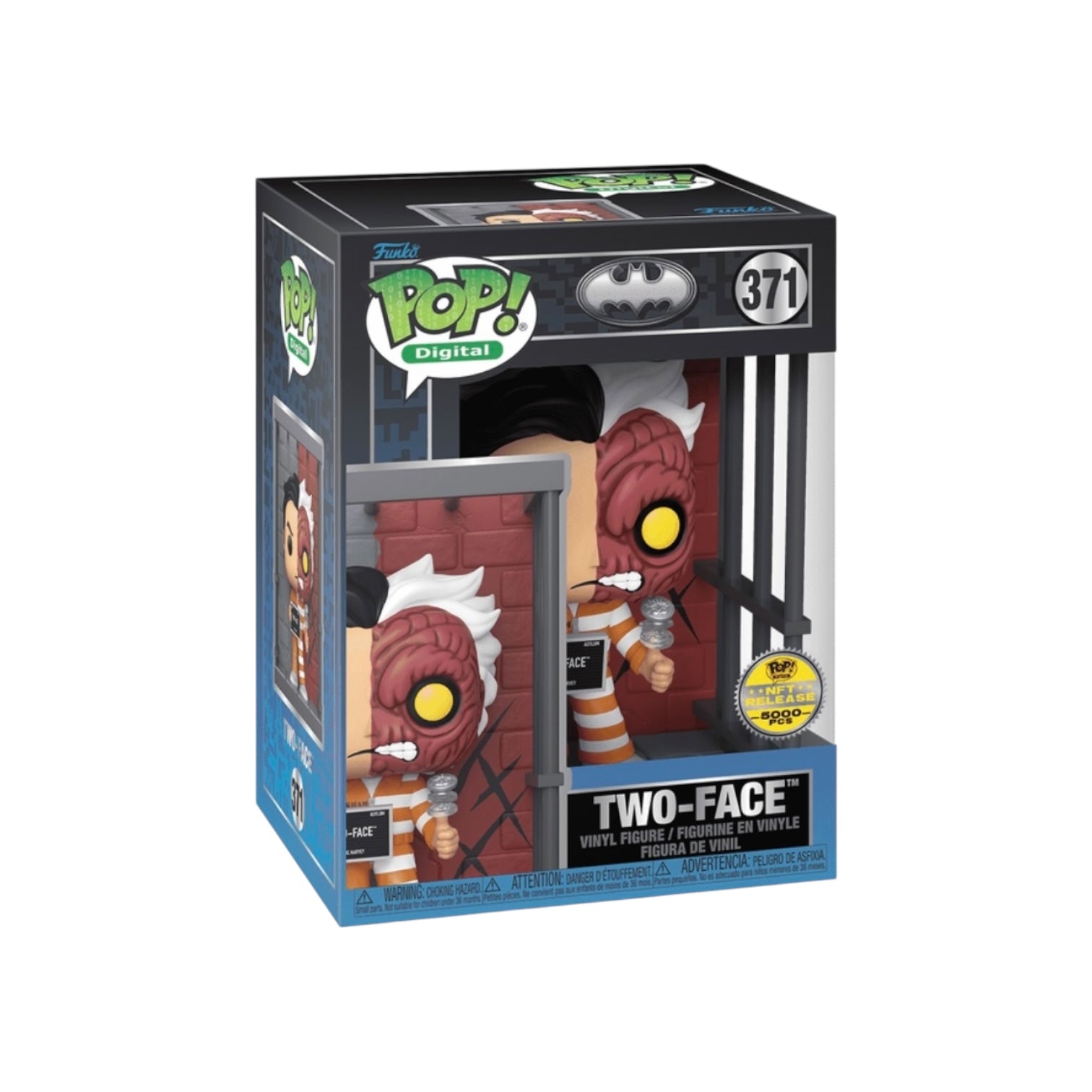 Two-Face #371 Funko Pop! - Batman - NFT Release Exclusive LE5000 Pcs Box