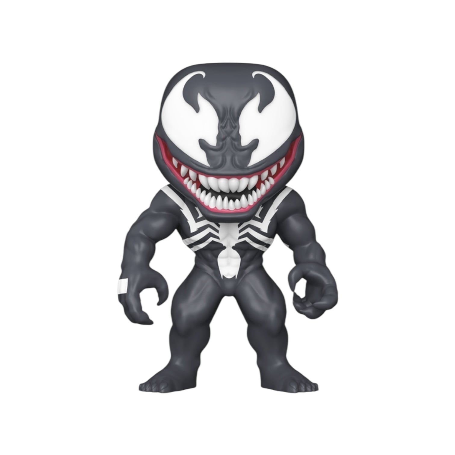 Venom action figure on a white background