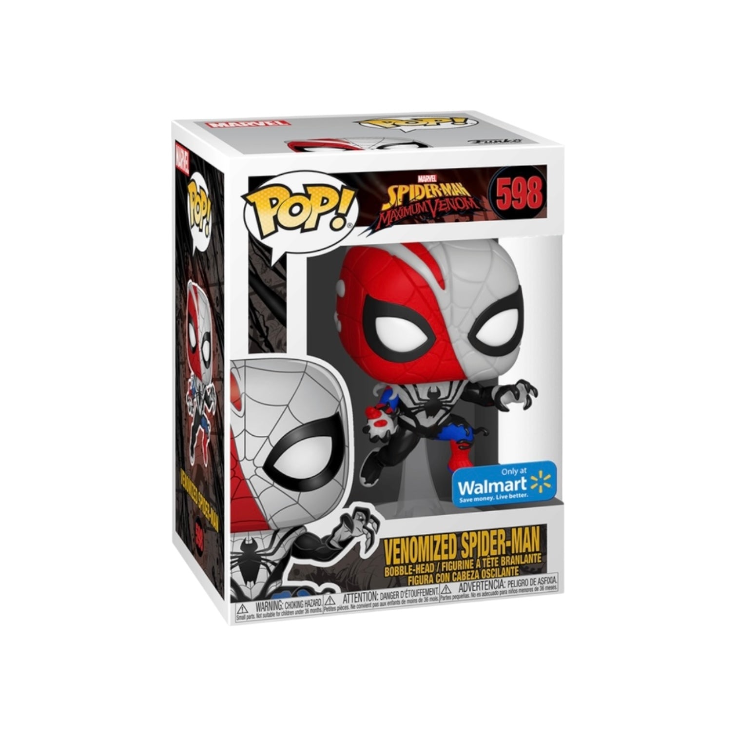 Spider Man Funko De Venom Venomized Spider-Man Funko Pop Spider