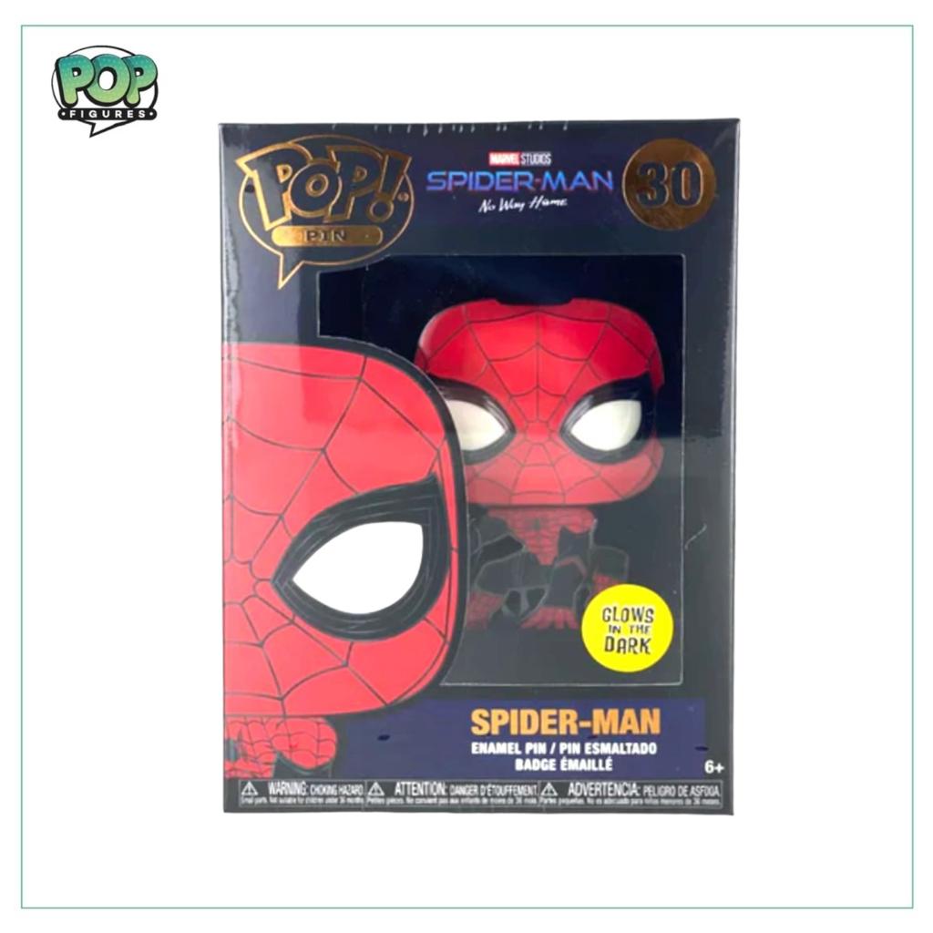 Spider-Man #30 Enamel Pop! Pin - Spider-Man No Way Home - Glows in the Dark- Chance of chase