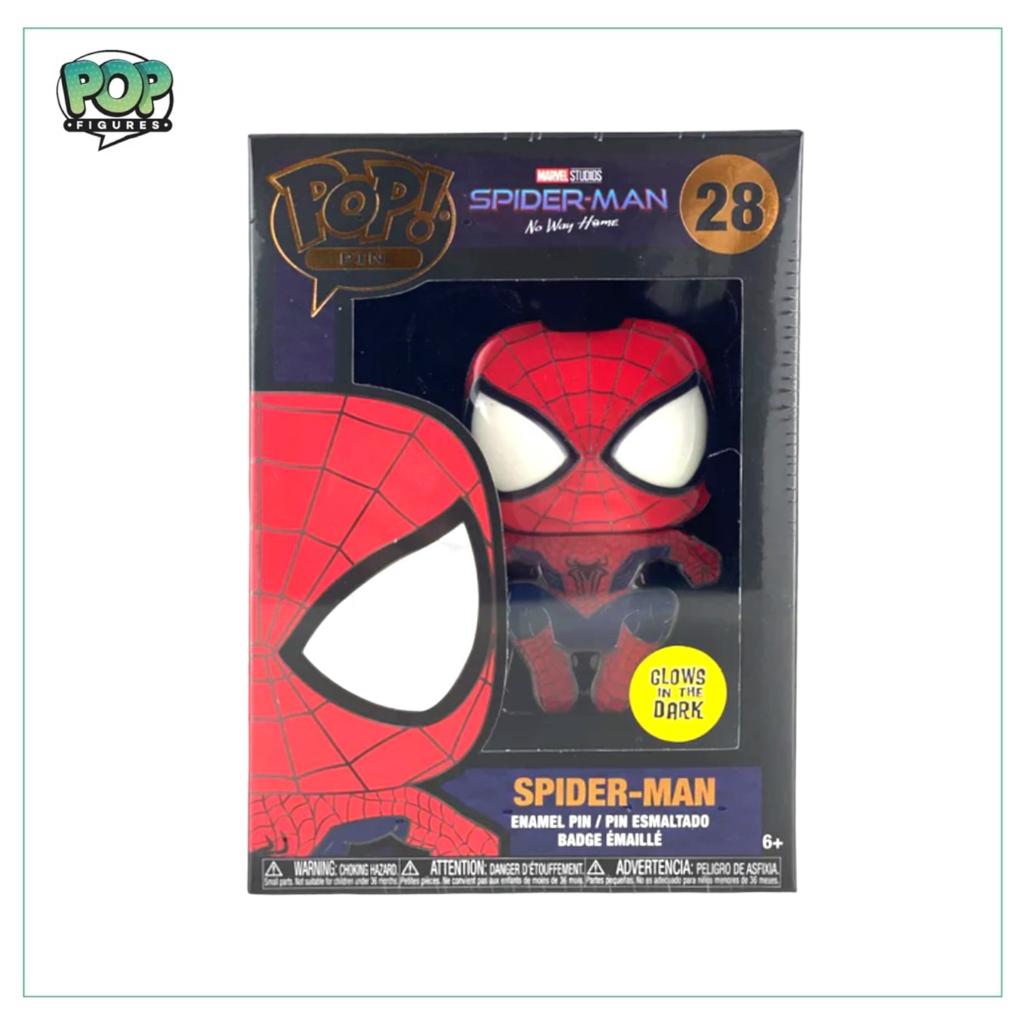 Spider-Man #28 Enamel Pop! Pin - No way Home - Glow in the Dark