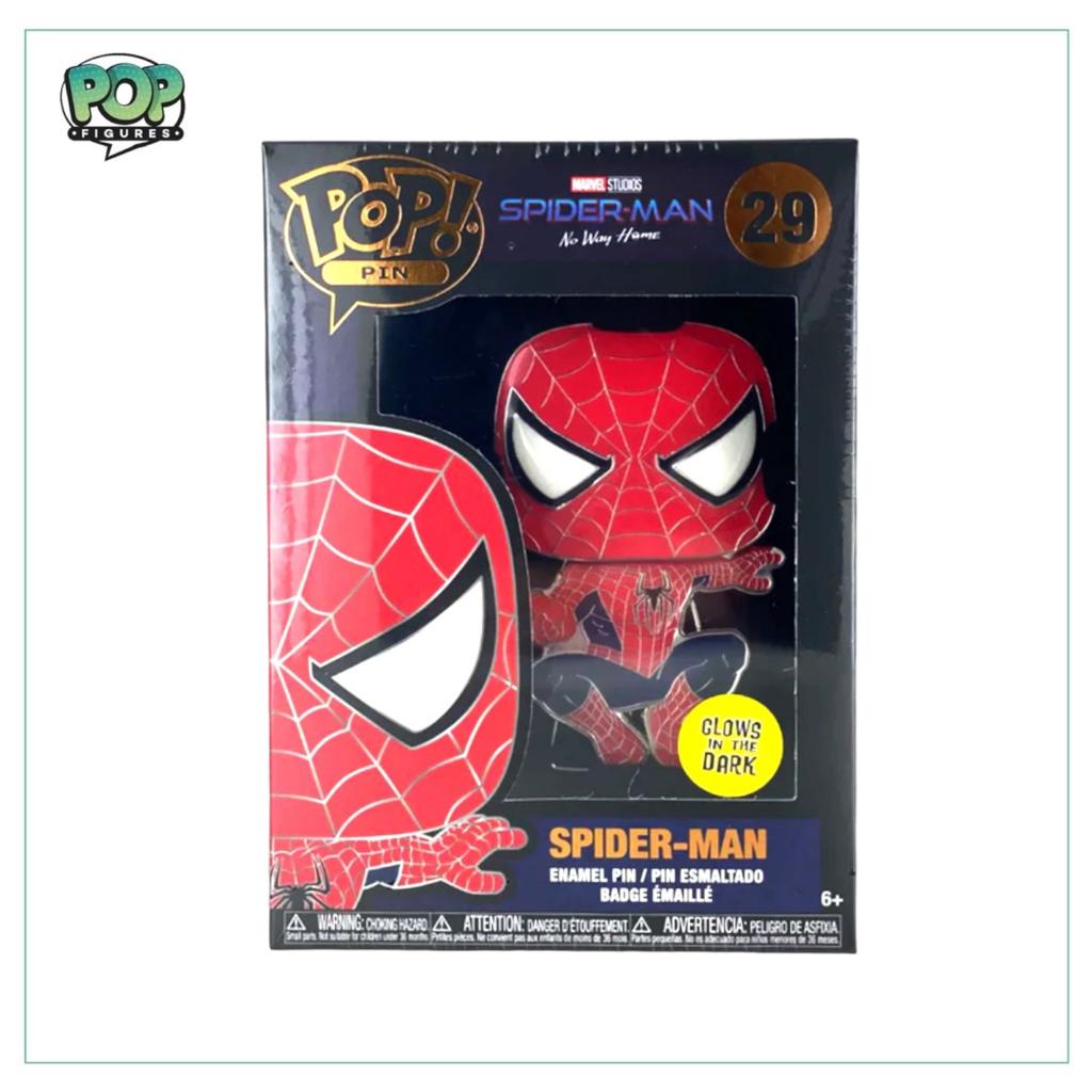 Spider-Man #29 Enamel Pop! Pin - Spider-Man No Way Home - Glows in the dark