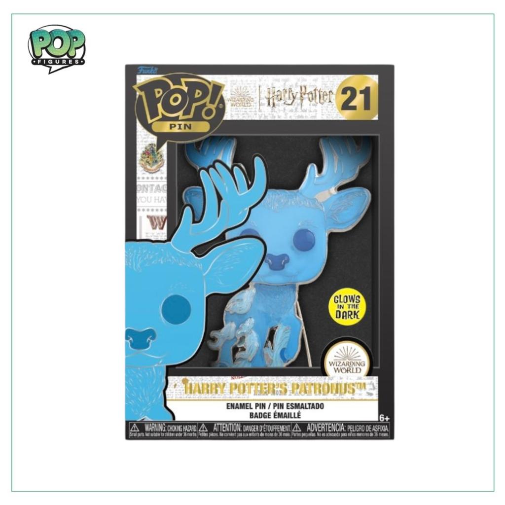 Harry Potter's Patronus #21 (Box error)Enamel Pop! Pin - Harry Potter - Glows in the Dark