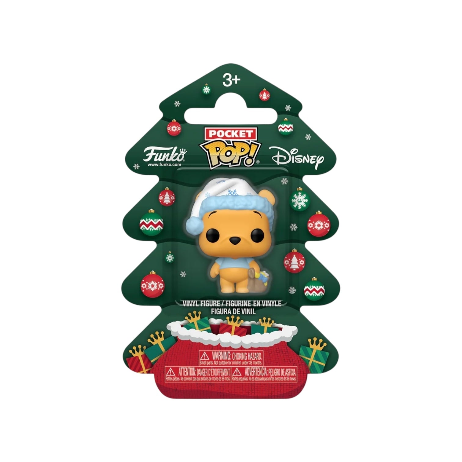 Pocket Pop! Disney figurine in packaging with festive design