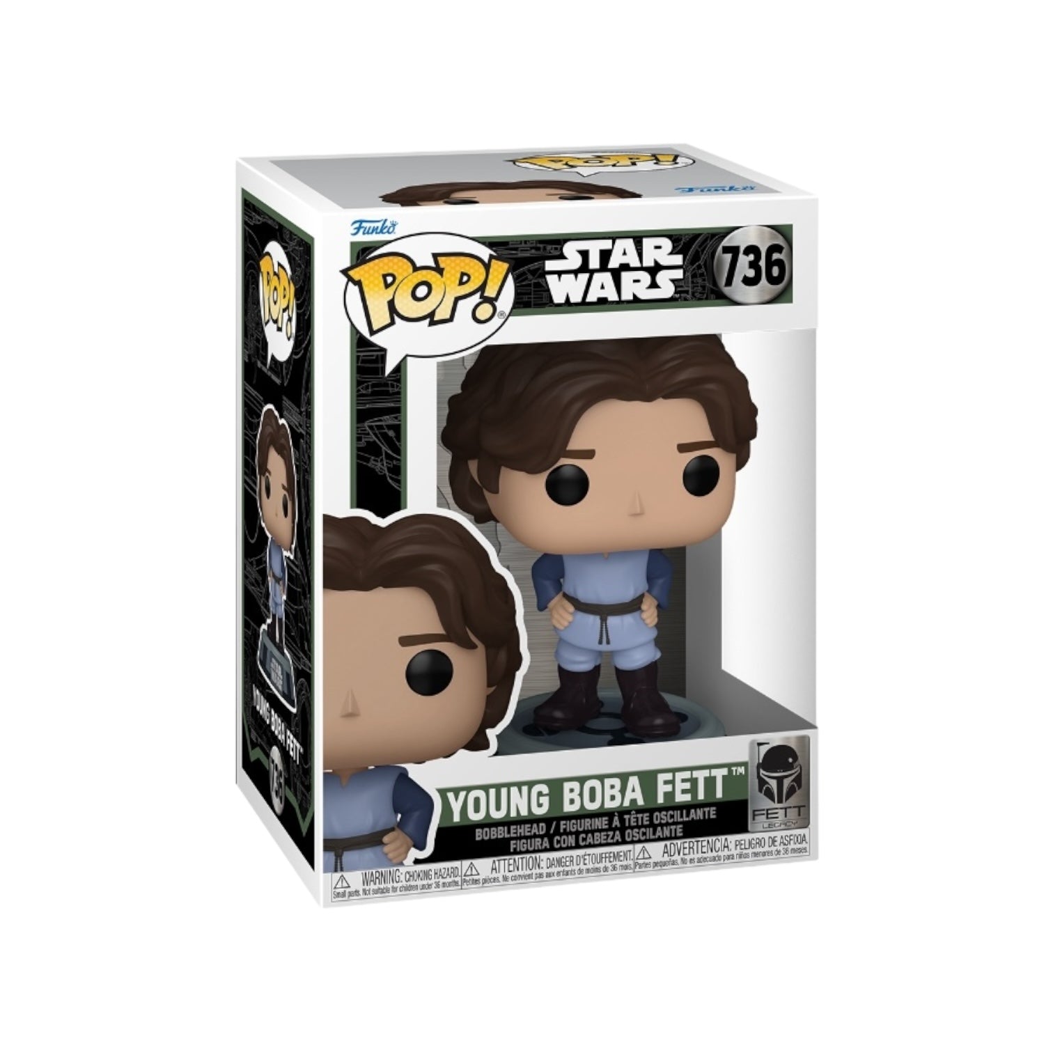 Young Boba Fett #736 Funko Pop - Star Wars - Fett Legacy