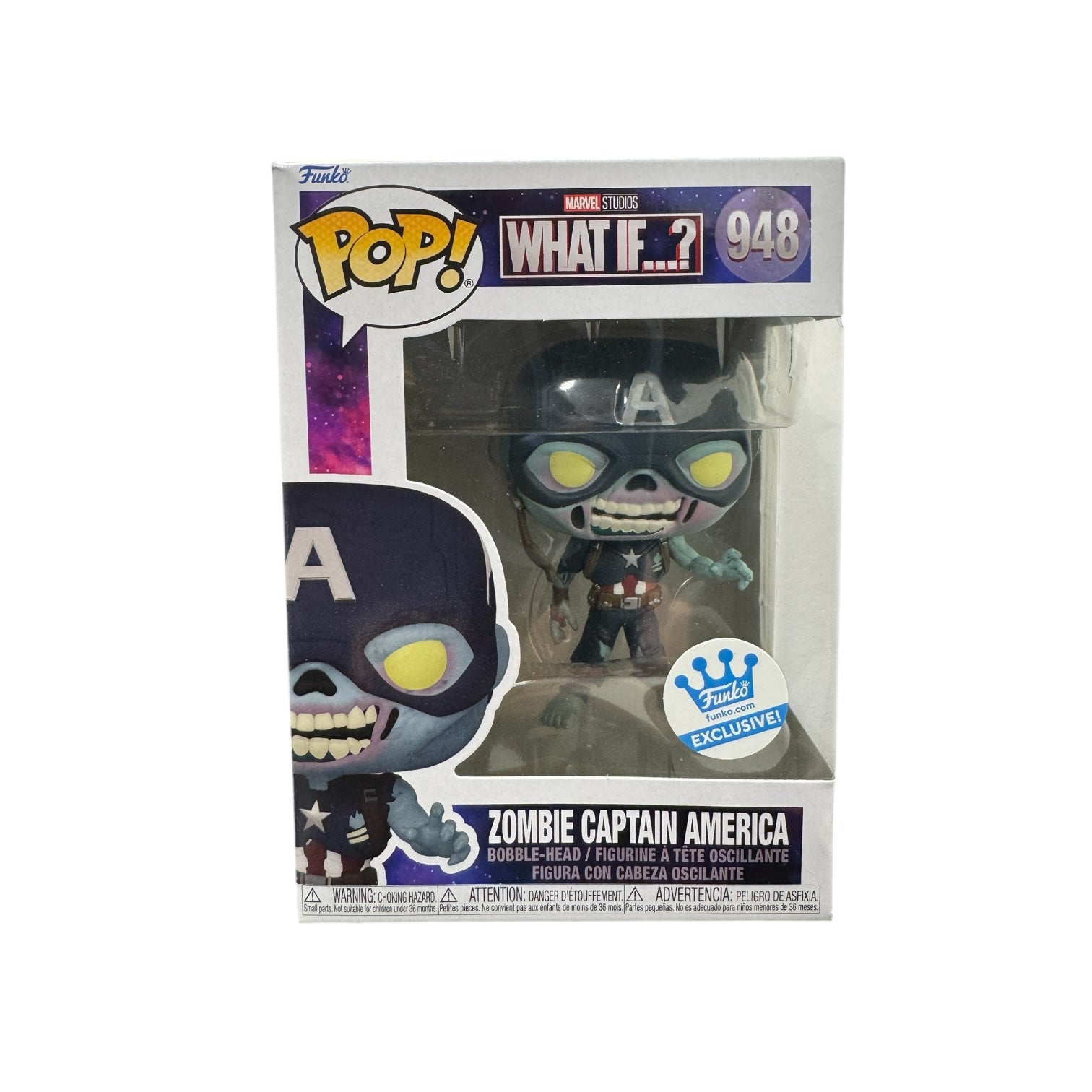 Zombie Captain America Funko Pop