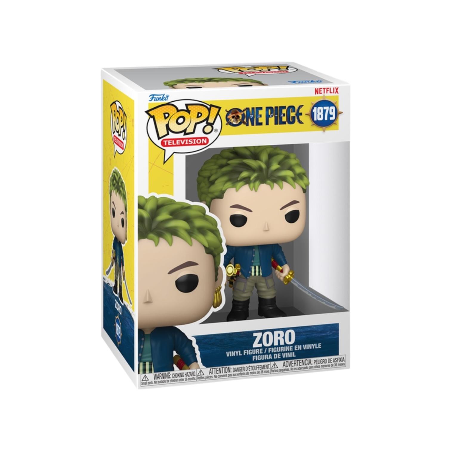 Funko Pop! vinyl figure of Zoro from One Piece in packaging