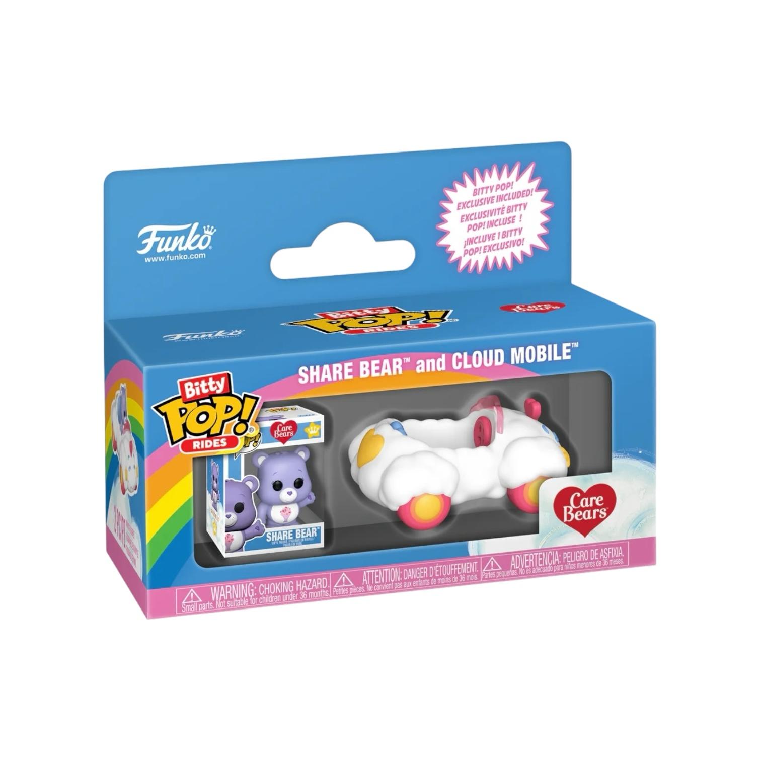 Share Bear and Cloud Mobile Funko - Bitty Pop Ride - The Care Bears