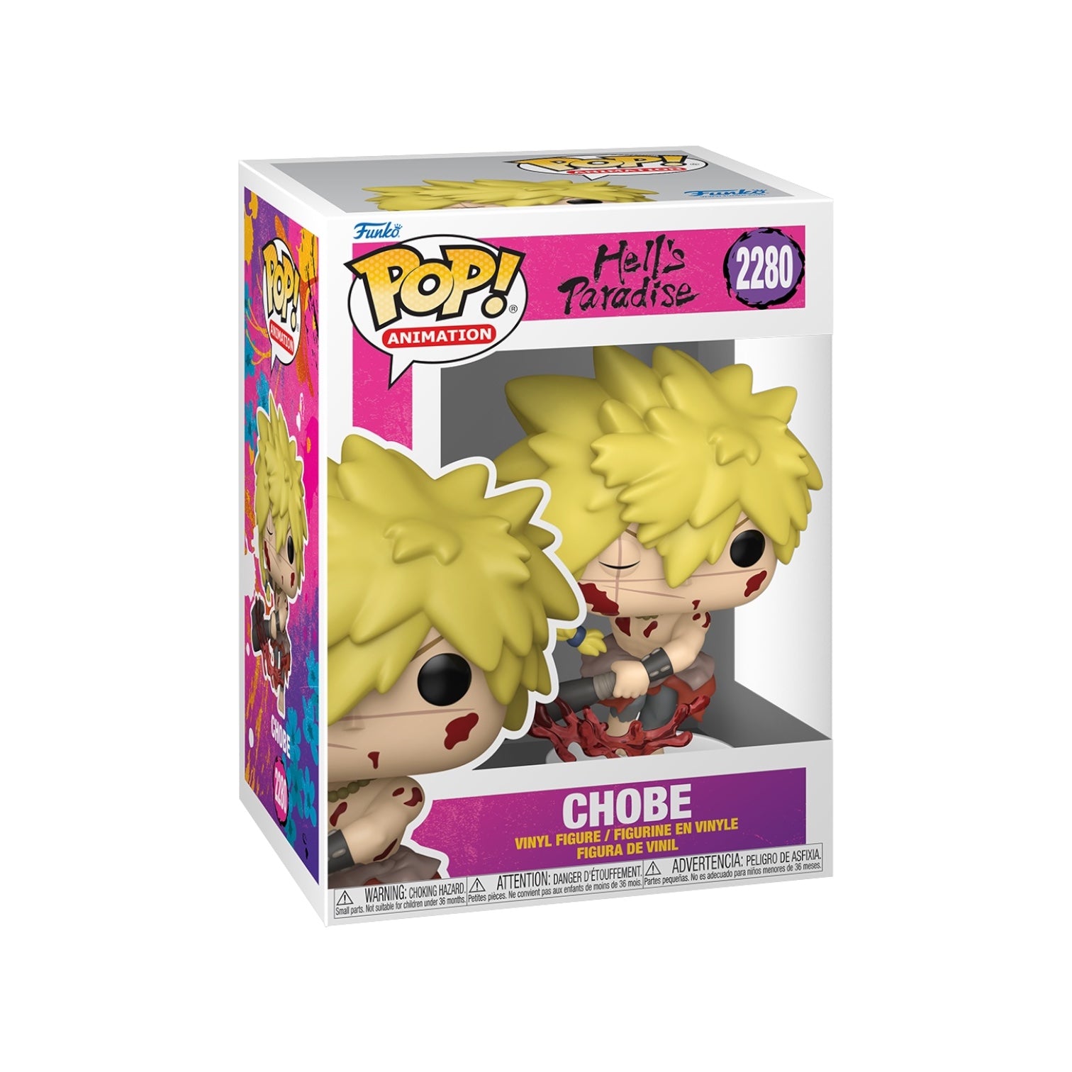 Chobe 2280 Funko Pop in packaging on a white background