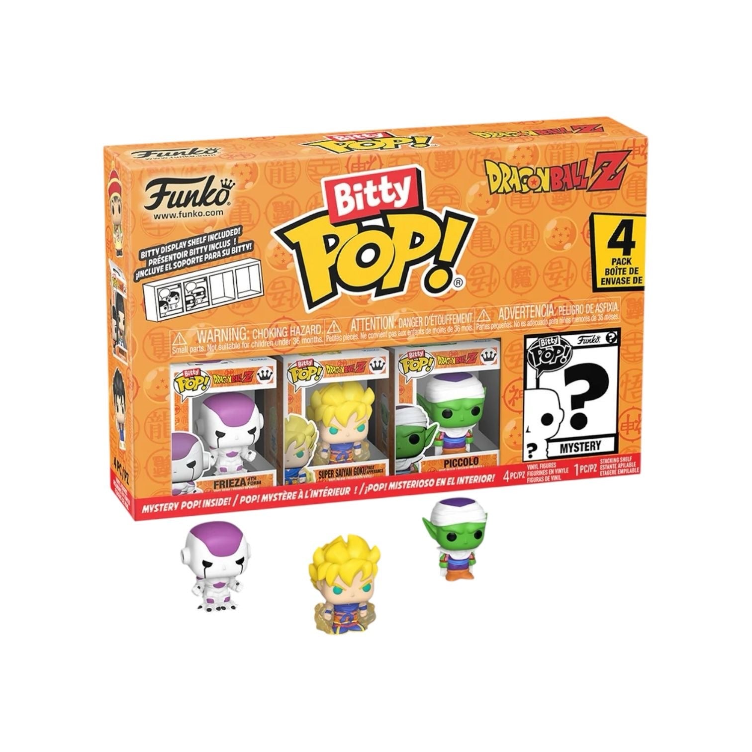Frieza 4th Form Funko 4 Pack Bitty Pop - Dragonball Z - Chance of Chase