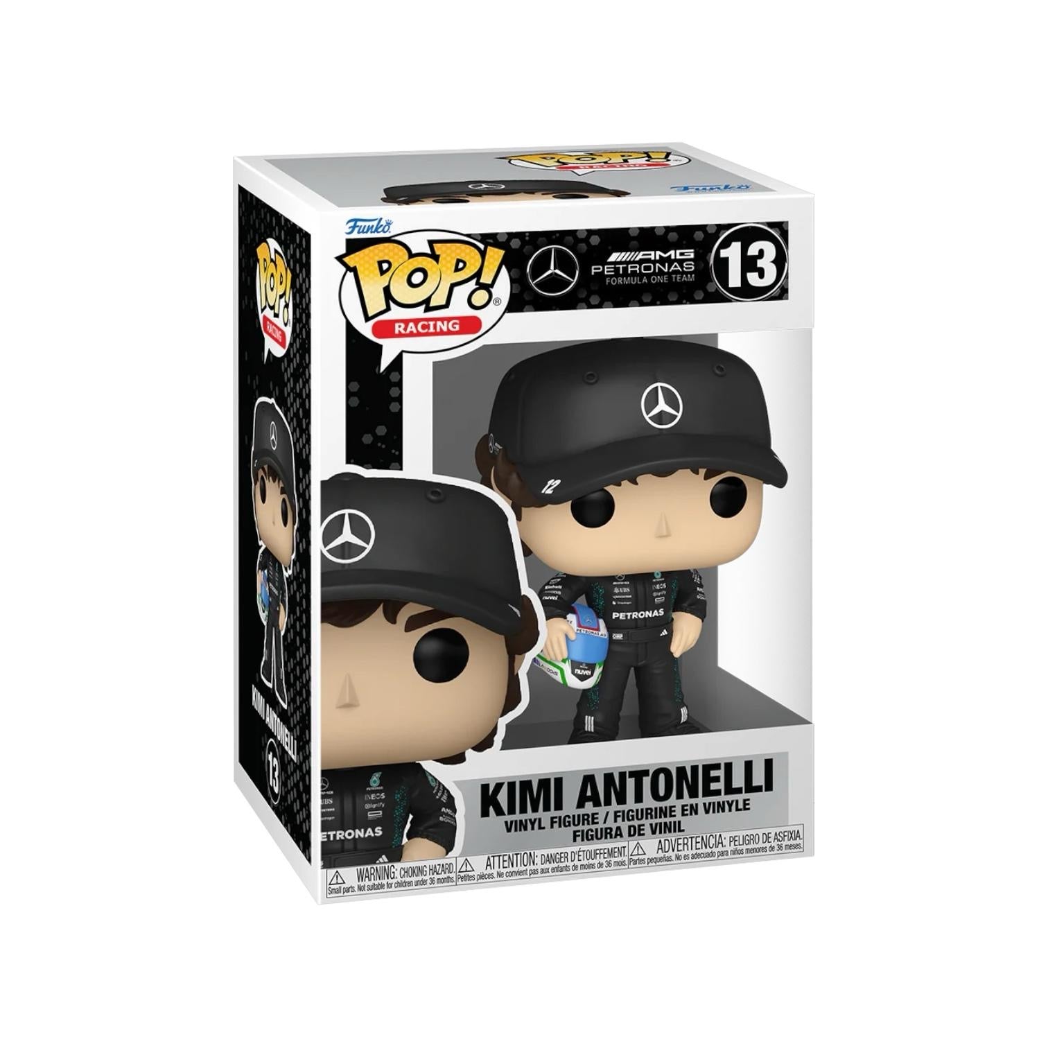 Kimi Antonelli #13 Funko Pop - Racing: AMG Petronas - PREORDER