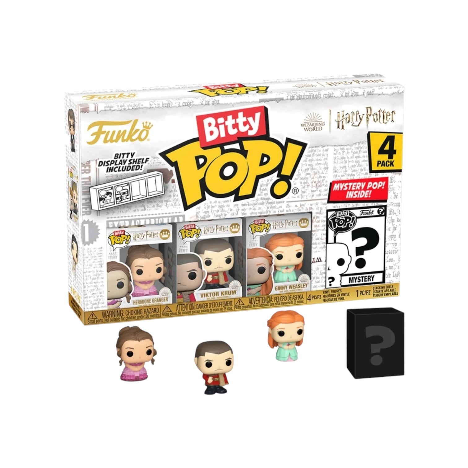 Hermione Granger 4 Pack Funko Bitty Pop! - Harry Potter