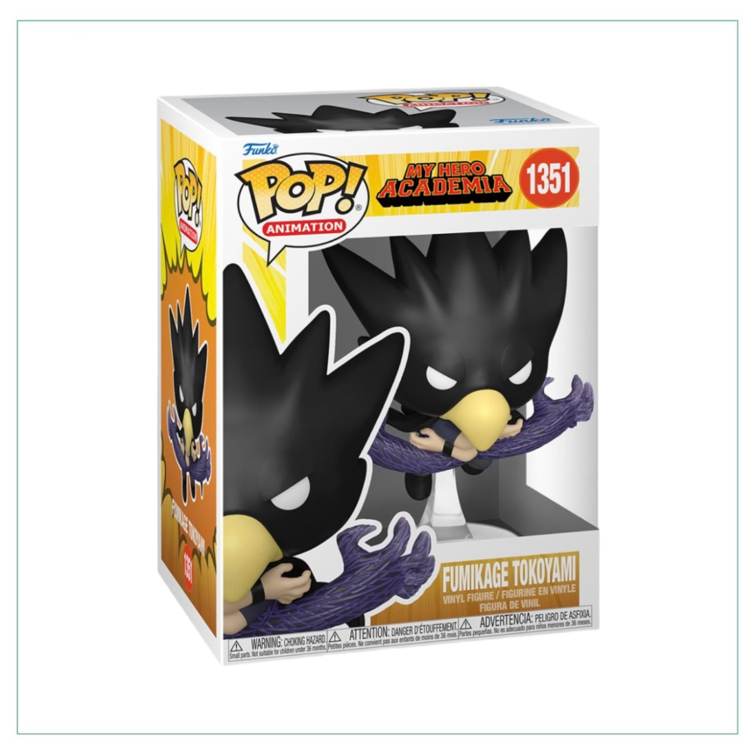 Fumikage Tokoyami #1351 Funko Pop! My Hero Academia