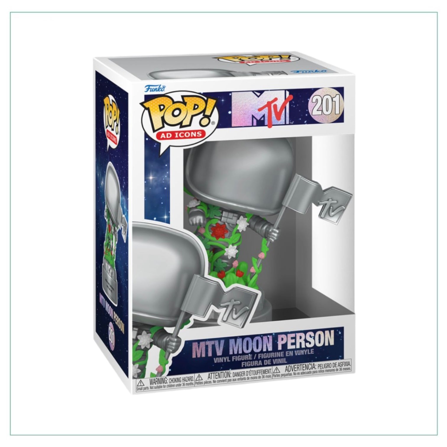 MTV Moon Person #201 Funko Pop! AD Icons