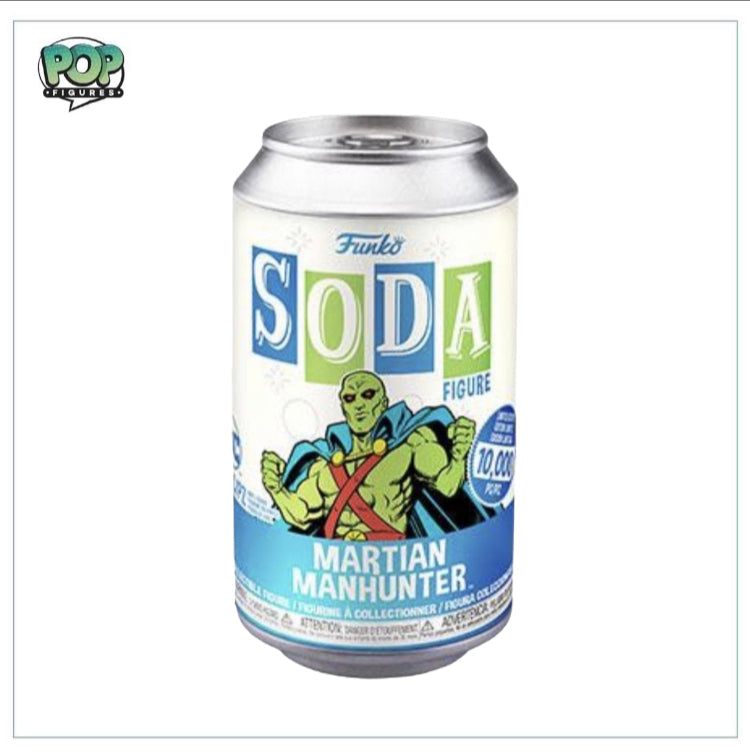 Martian Manhunter Funko Soda Vinyl Figure! - DC: Justice League - LE10000 Pcs - Chance of Chase