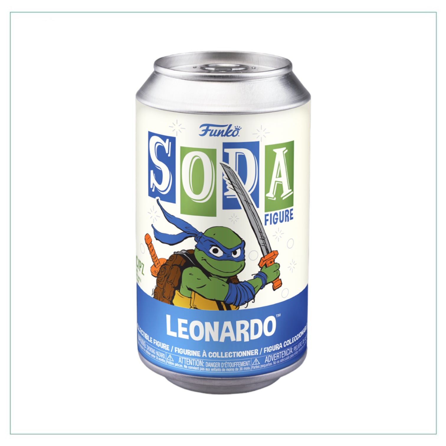 Leonardo Funko Soda Vinyl Figure! - Teenage Mutant Ninja Turtles Mutant Mayhem - Chance of Chase