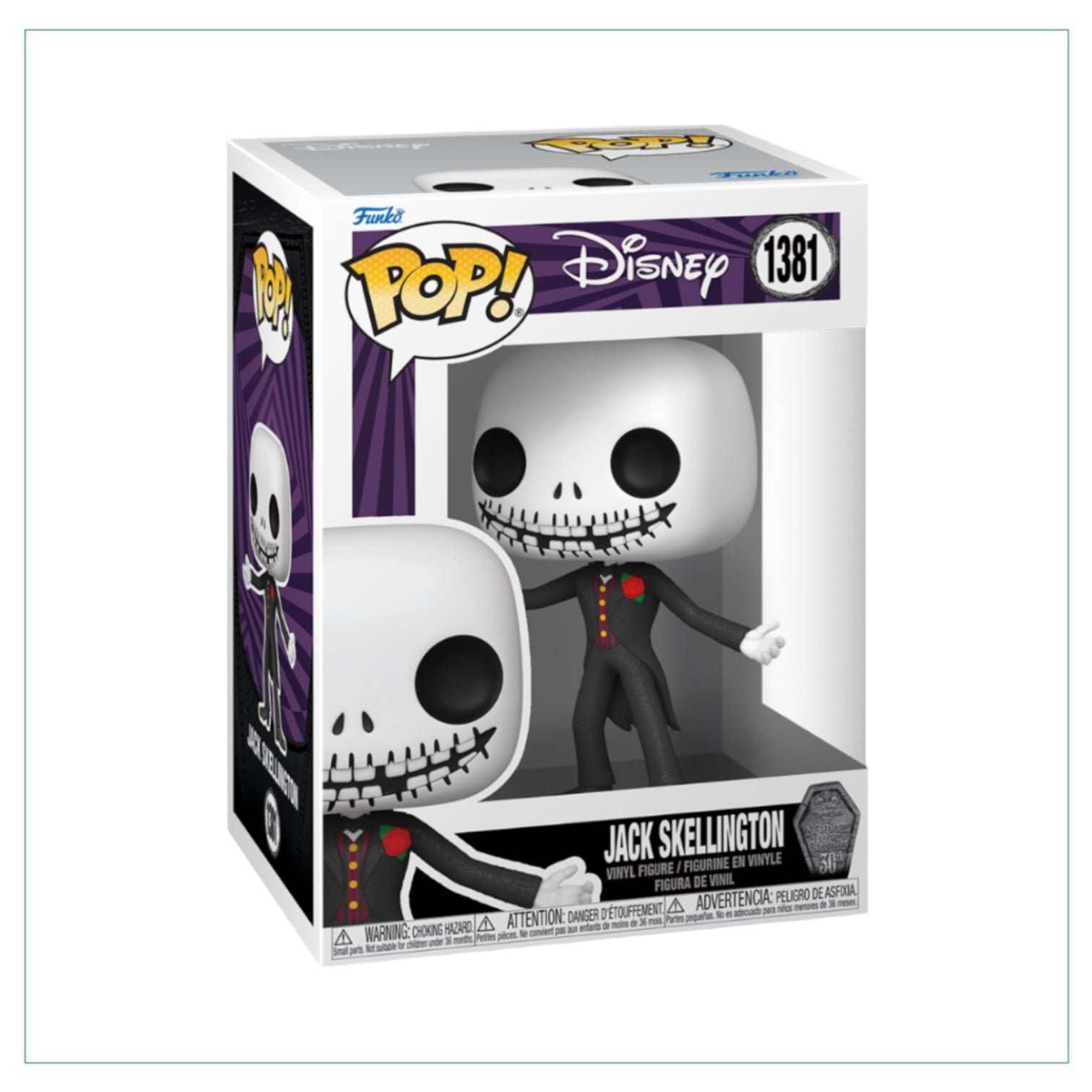 Jack Skellington #1381 Funko Pop! - The Nightmare Before Christmas