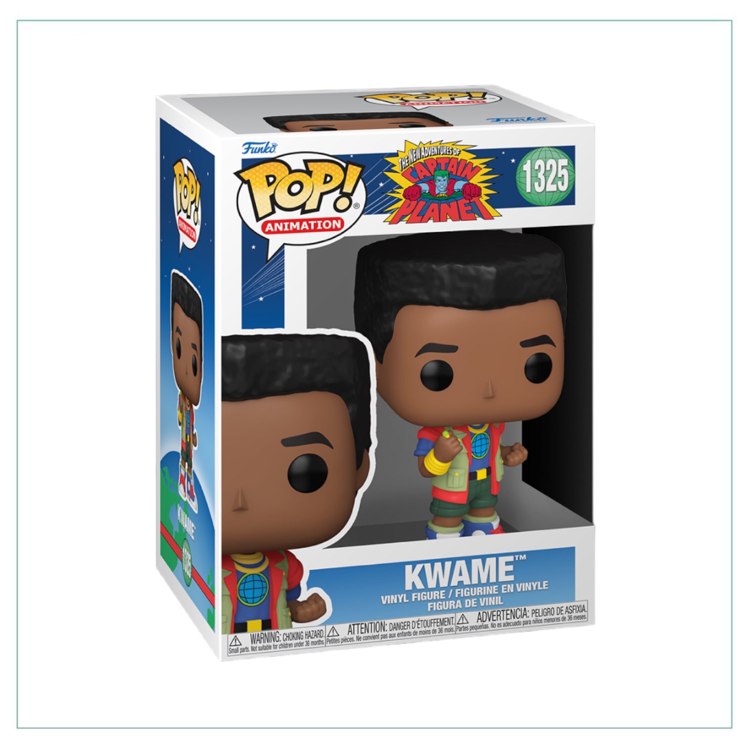 Kwame #1325 Funko Pop! Captain Planet