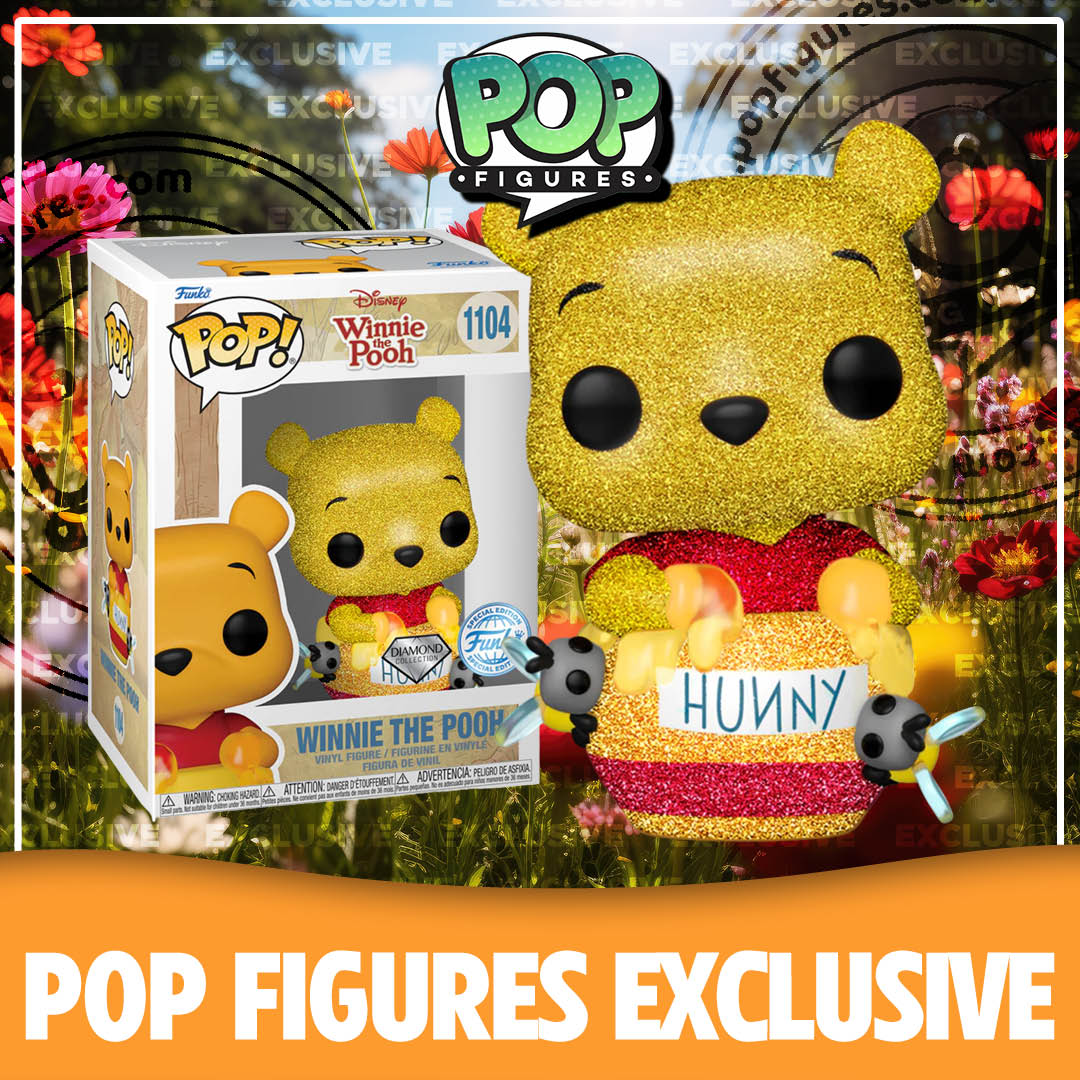 Winnie the Pooh (Diamond) #1104 Funko Pop! - Disney - Special Edition - Pop Figures Exclusive