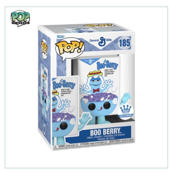 Funko Pop! Boo Berry #185, a limited edition figure from the Pop! Foodies collection, exclusive to Funko Shop.
