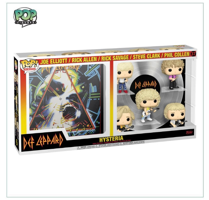 Def Leppard: Hysteria #37 Deluxe Funko Album, a special edition showcasing iconic artwork and collectible appeal.