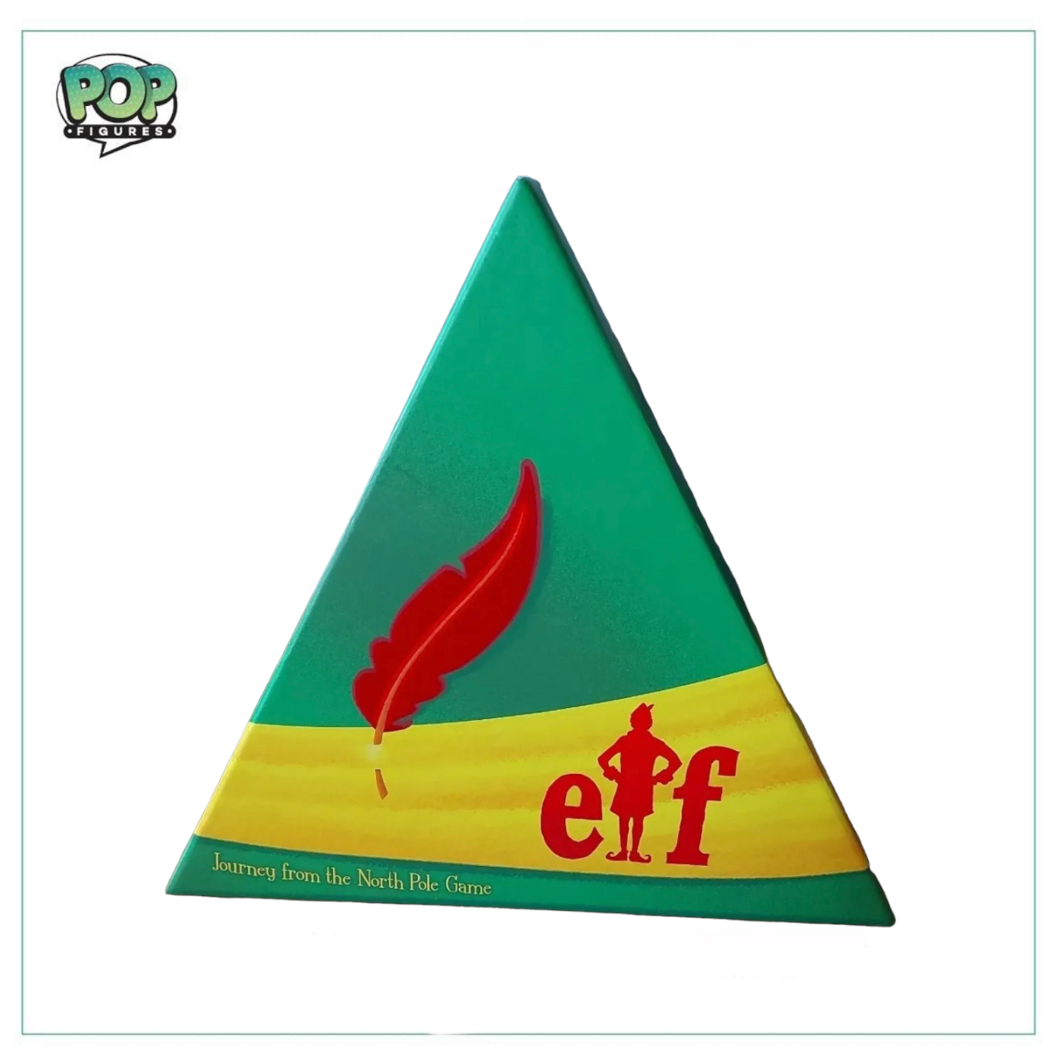 Funko card game featuring characters and themes from the movie "Elf - Journey From The North Pole."