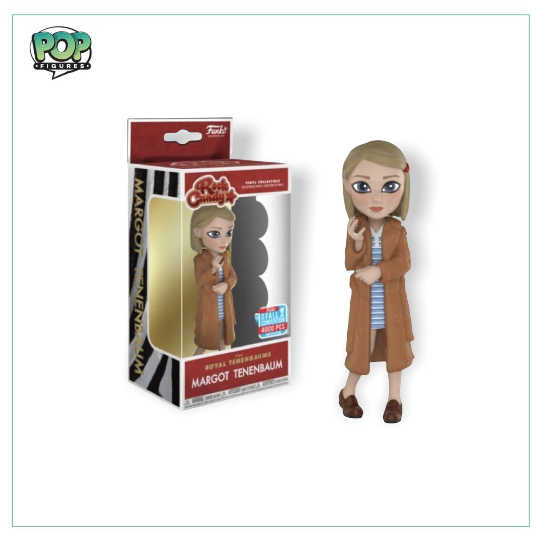 Margot Tenenbaum Rock Candy Figure! The Royal Tenenbaums, 2018 NYCC Exclusive