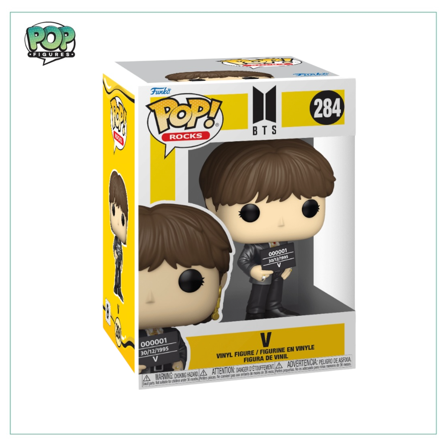 Funko Pop figure of BTS, showcasing vibrant colors and detailed design, perfect for collectors and fans of the band.