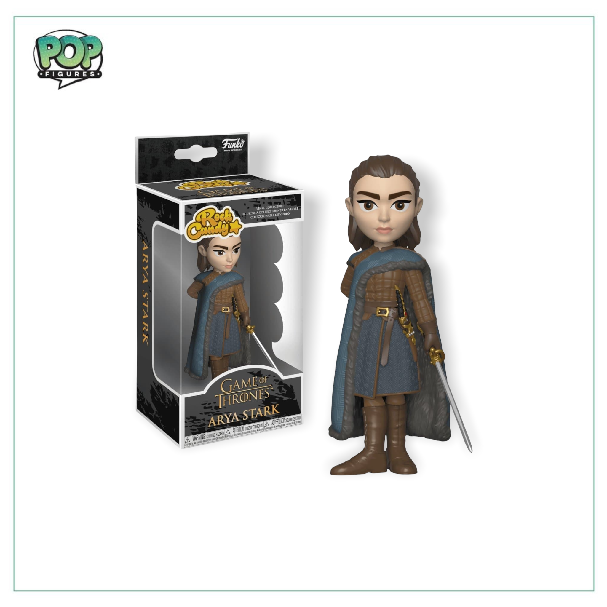 Arya Stark Rock Candy Figure! Game Of Thrones