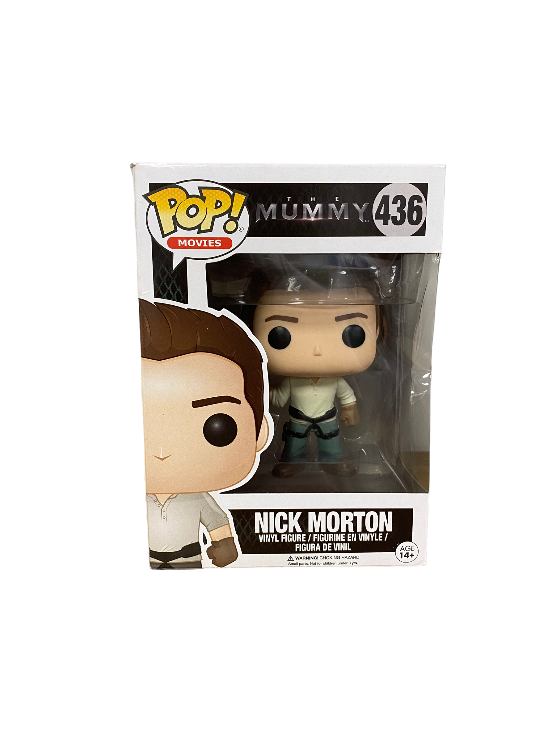 Nick Morton #436 Funko Pop! - The Mummy - 2017 Pop! - Condition 6/10