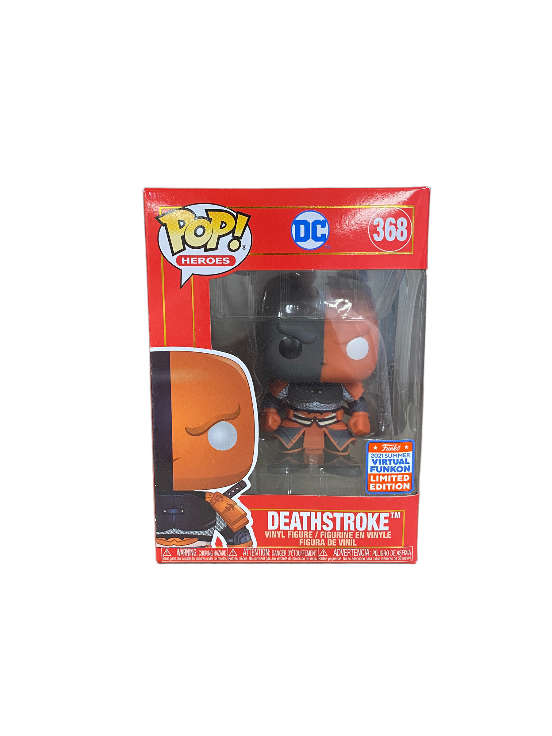 Deathstroke #368 Funko Pop! - DC Imperial Palace - Virtual Funkon 2021 Official Convention Exclusive - Condition 9.5/10